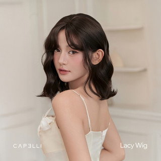 Tóc Giả Nguyên Đầu CAPELLI Xoăn Sóng Ngắn Lacy Wig