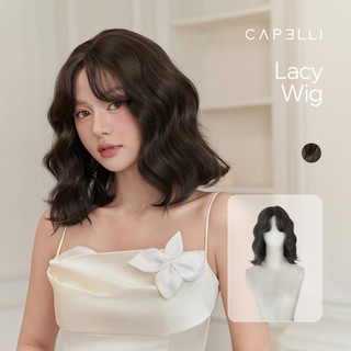 Tóc Giả Nguyên Đầu CAPELLI Xoăn Sóng Ngắn Lacy Wig