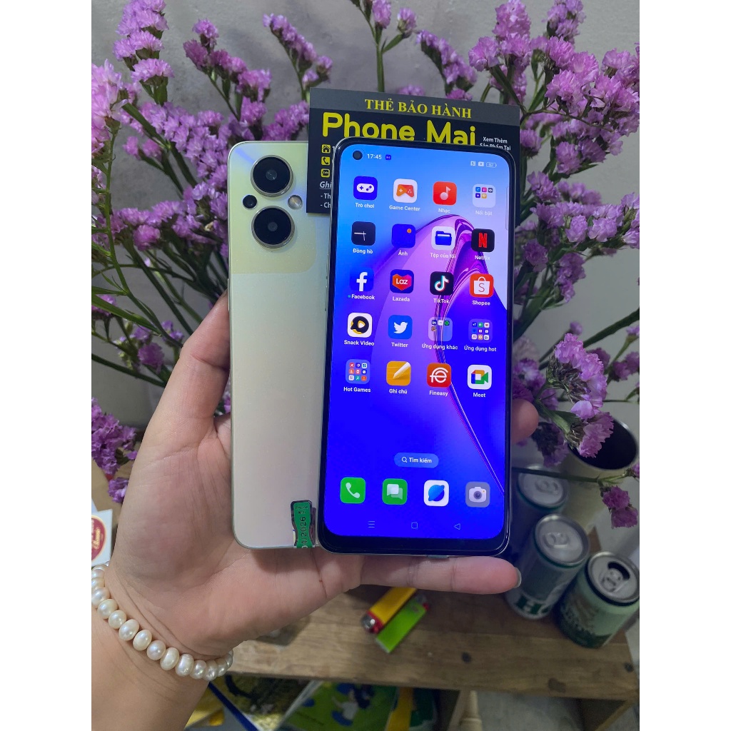 Điện thoại OPPO Reno8 Z 5G (8GB - 128GB) Có NFC