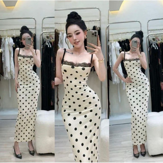 Đầm Body hai dây viền ren có 2 fom ngắn dài hoạ tiết da beo ôm dáng