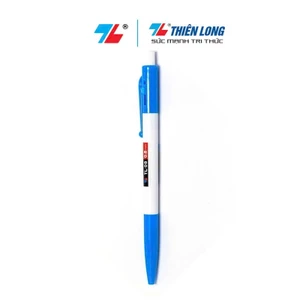 Combo 5/10/20 Bút bi Thiên Long TL-08 - Viết bi ngòi 0.8mm mực xanh/đỏ/đen thiết kế tối giản, dễ sử dụng, dạng bấm cò