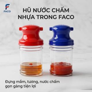 Hủ Nước Chấm, Lọ Đựng Tương Nhựa Trong Acrylic Cao Cấp Faco - Trường An VN