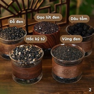 Trà Ngũ Hắc [ MUA 3 TẶNG 1 ] thanh lọc cơ thể, đẹp da, dưỡng tóc và làm đen tóc giúp tóc chắc khỏe