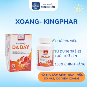 Viên Uống Dạ Dày Kingphar – Hỗ Trợ Giảm Đau Dạ Dày, Trào Ngược, Viêm Loét