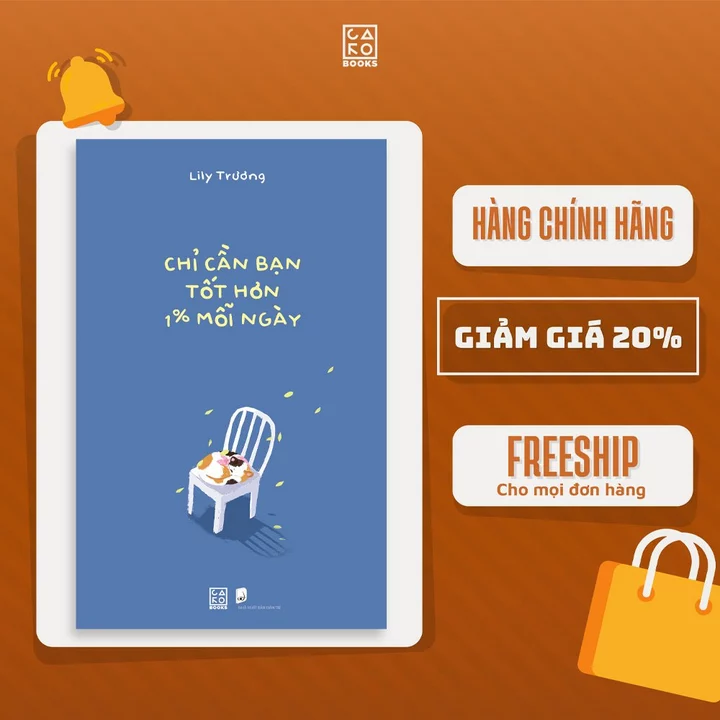 Sách: Chỉ cần bạn tốt hơn 1% mỗi ngày