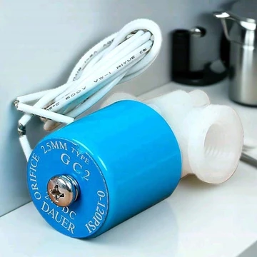 Van Từ/ Van Điện Từ Tròn DAUER 24V - Chuyên dùng cho Máy Lọc Nước RO