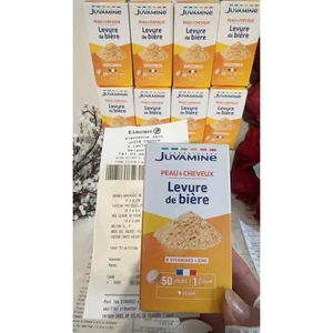 Levure de Bière Juvamine hộp 50v đẹp da , đẹp tóc