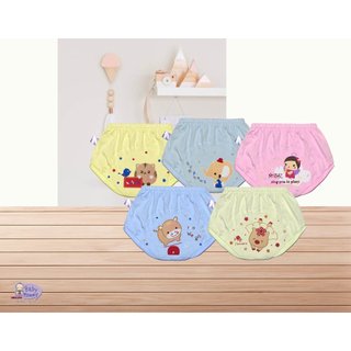 [CHẤT ĐẸP] Quần ngắn mặc tả cho bé (sơ sinh - 12Kg) - Quần đáy ngang màu in mông BabyMommy