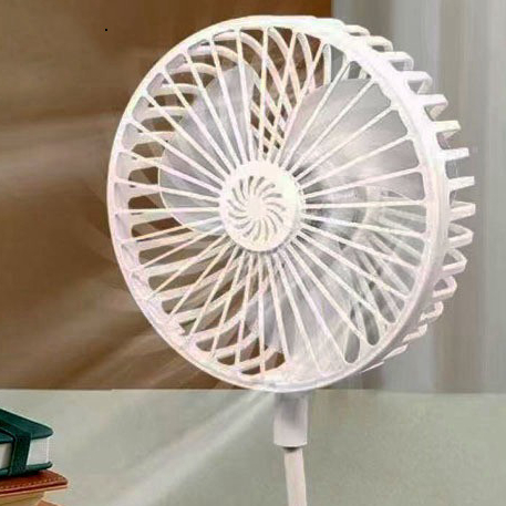 Quạt 5 Cánh Mini Xoay 360 Độ Có Lồng An Toàn Kèm Công Tắc Quạt Cắm Điện ,Găn Tường, Để Bàn Tiện Lợi. cc ntt95