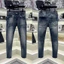 Quần Jean Nam L&.V In Túi Rêu 4 Cúc Xanh Bạc Mài Kiểu Dáng Skinny Boy Phố 4 Cúc- Học Sinh Sinh viên