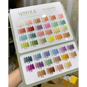 Sét thạch đục Yanxz 40 màu cao cấp tặng kèm bảng màu