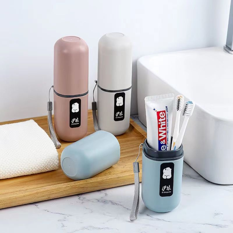 Hộp Đựng Bàn Chải, Kem Đánh Răng Du Lịch KOOBEE – Kiêm Cốc Súc Miệng, Đựng Đồ Ăn Văn Phòng Đa Năng (NT05)