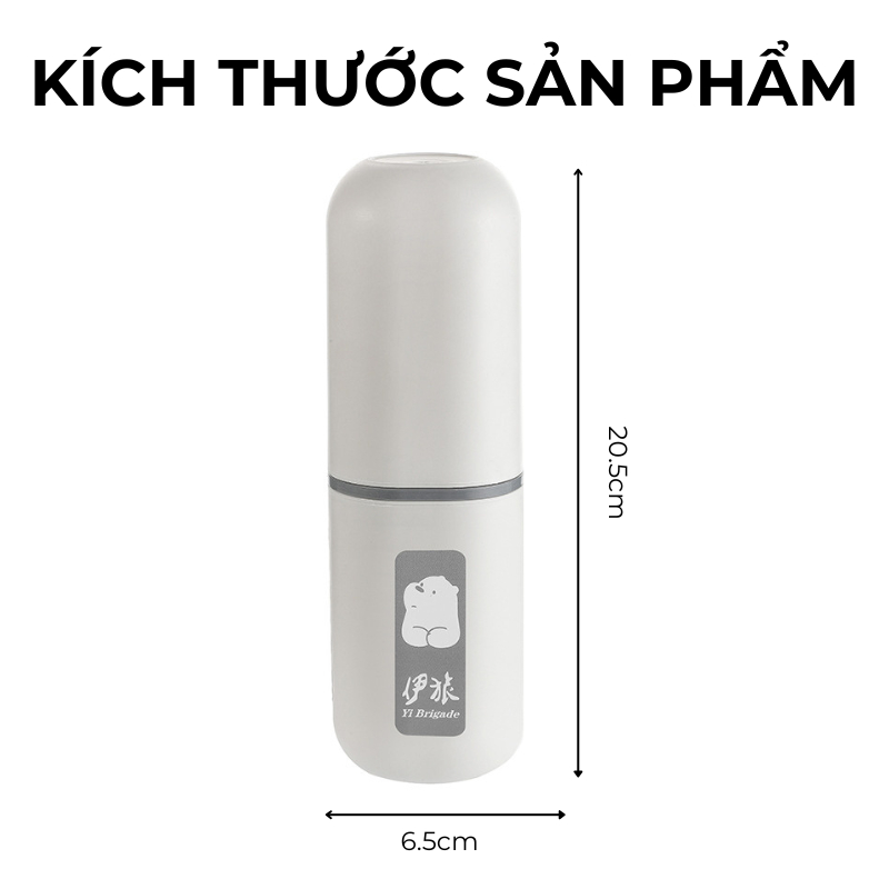 Hộp Đựng Bàn Chải, Kem Đánh Răng Du Lịch KOOBEE – Kiêm Cốc Súc Miệng, Đựng Đồ Ăn Văn Phòng Đa Năng (NT05)