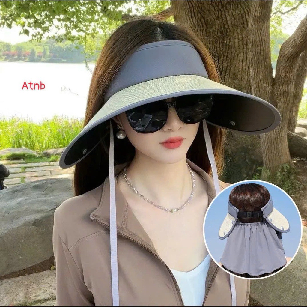 🌞 MŨ CHE NẮNG NỮ CAO CẤP – CHỐNG TIA UV, THOÁNG MÁT, SIÊU XINH 🌞