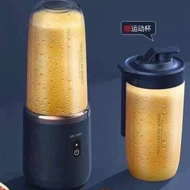 Máy xay sinh tố mini cầm tay 6 lưỡi 2 cối sử dụng pin sạc cổng USB siêu tiện lợi pm nttt95