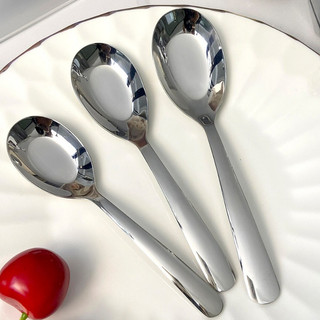 ( M3 ) Muỗng ăn cơm ăn súp dáy tròn M3 inox 304 có 3 size nhỏ trung lớn loại tốt -Thìa Inox