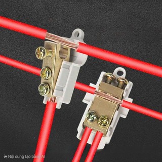 Cút nối dây điện chữ T rẽ nhánh tải lớn dùng cho dây từ 1mm~16mm