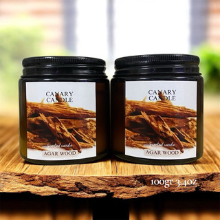 Agarwood Candle – Nến Trầm Thư Giãn, Thiền Tĩnh Tâm, Hương Gỗ Tự Nhiên