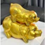 Heo đất Maison mẫu Heo Ngọc Trinh nhũ 35cm