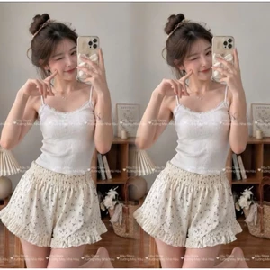 Quần đùi nữ , quần đùi dáng xòe chữ a bèo gấu chết liệu siêu mát.