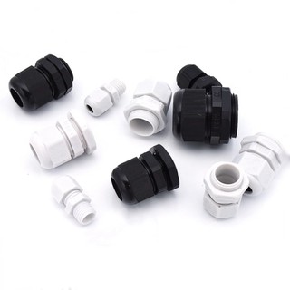 [Túi 10 cái] Ốc siết cáp nhựa các loại PG7 đến PG21 - Siết cáp dây điện chống nước