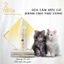 Sữa tắm hữu cơ Petitia 500ml cho chó mèo, hương Cỏ mèo the mát, thư giãn, dưỡng lông, lưu hương