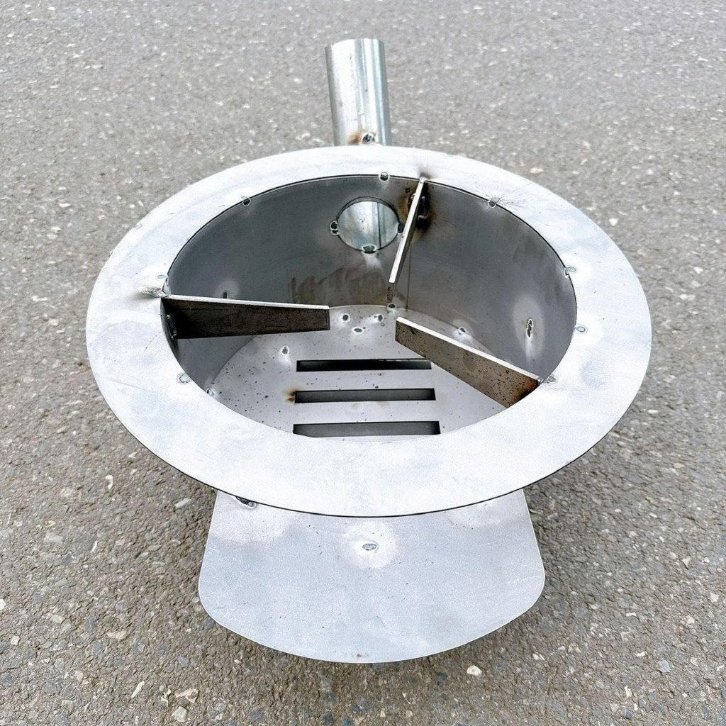 Bếp củi đa năng không khói thép dày đường kính 35cm -40cm -50cm