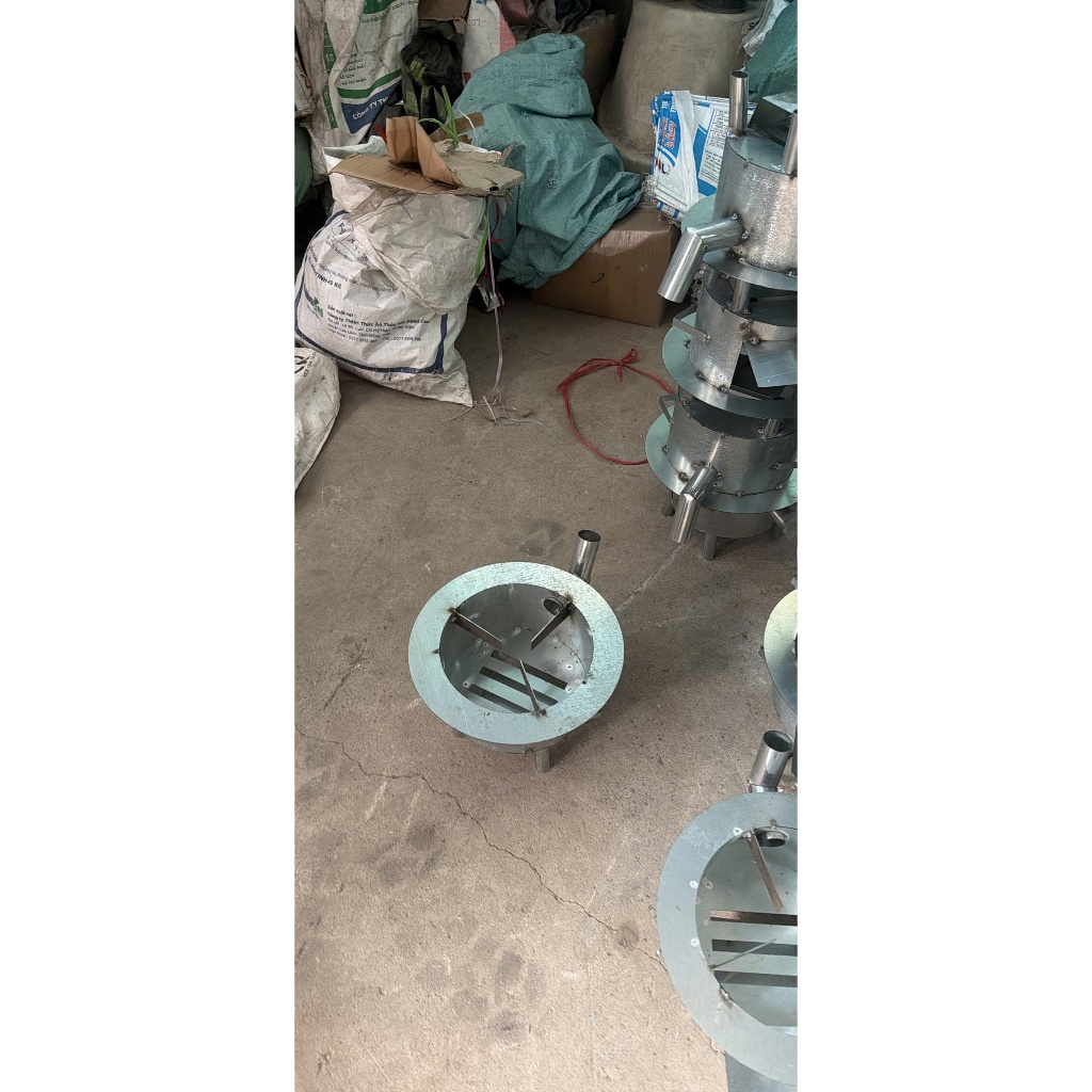 Bếp củi đa năng không khói thép dày đường kính 35cm -40cm -50cm