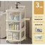 Kệ 3 tầng, 4 tầng đa năng có bánh xe đẩy – giá để đồ, bỉm sữa, mỹ phẩm, kệ spa tiện lợi cho gia đình