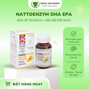 NATTO ENZYM DHA - EPA - VIÊN UỐNG NGĂN NGỪA DỘT QUỴ