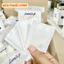 Bông tẩy trang LumiSoft 210 miếng vuông cotton tự nhiên dày dặn không xơ bông mềm mịn làm sạch sâu