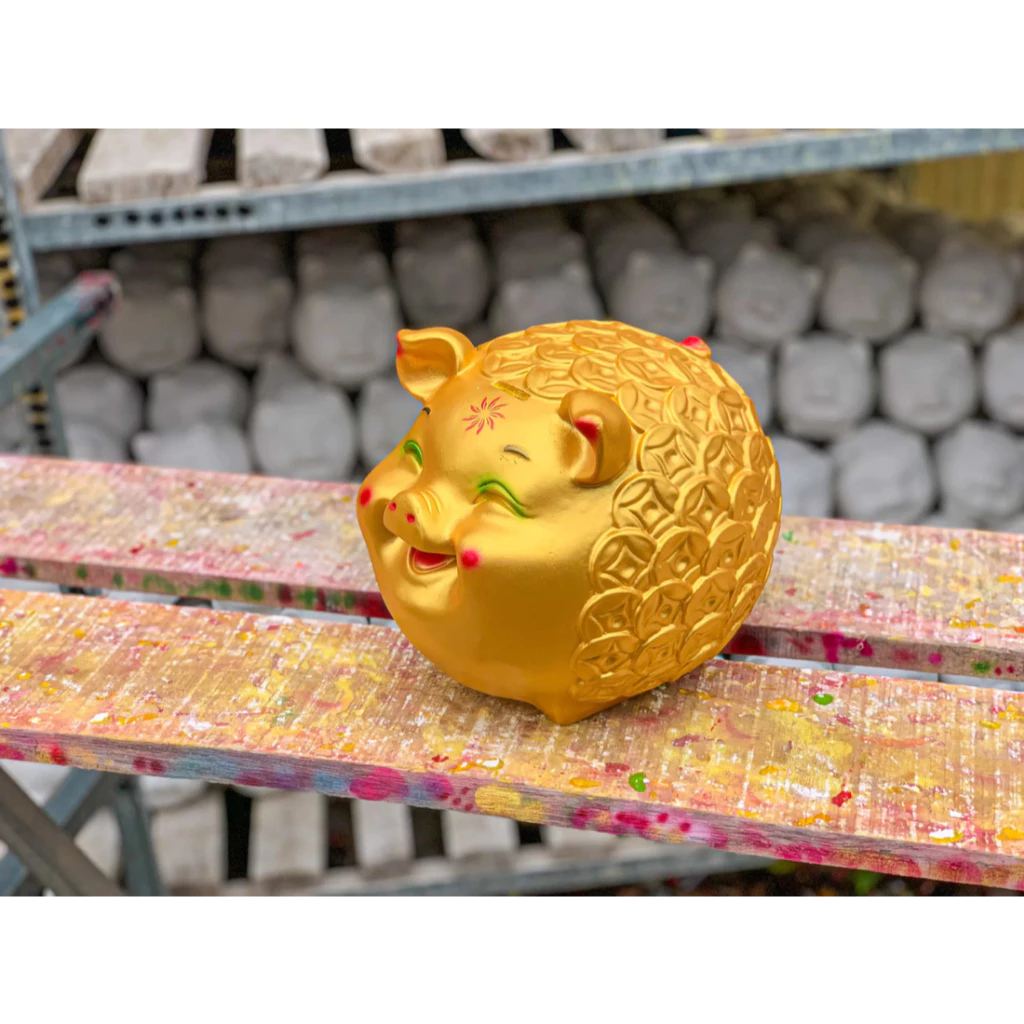 Heo đất Maison mẫu Híp Đồng Xu