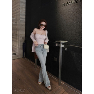 Set Áo Body Nhún 2 Dây Mix Choàng Chuẩn Linh Hoàng