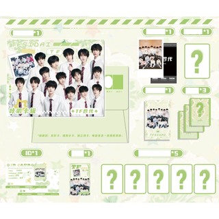 [hàng sẵn] Combo túi card TF Gia Tộc F4 14 món lomo thẻ standee TF Family F4