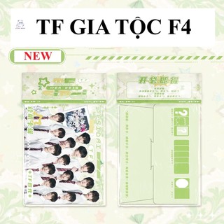 [hàng sẵn] Combo túi card TF Gia Tộc F4 14 món lomo thẻ standee TF Family F4