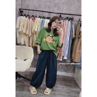 Áo Thun Nữ Họa Tiết Cute Form Rộng QCCC Cao Cấp
