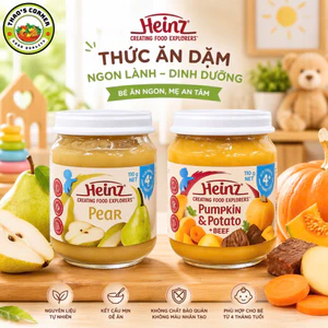 Thức ăn dặm Heinz | 110g | Phù hợp cho Bé từ 6 tháng | - Mỹ