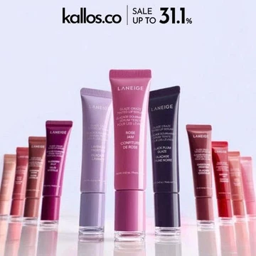 Son Dưỡng LANEIGE Glaze Craze Tinted Lip Serum Chocolate, Strawberry, Peach, Cinnamon, Maple, Raspberry - Kallos Vietnam