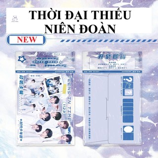 [hàng sẵn/2026] Combo túi card TNT 14 món lomo thẻ standee Thời đại thiếu niên đoàn