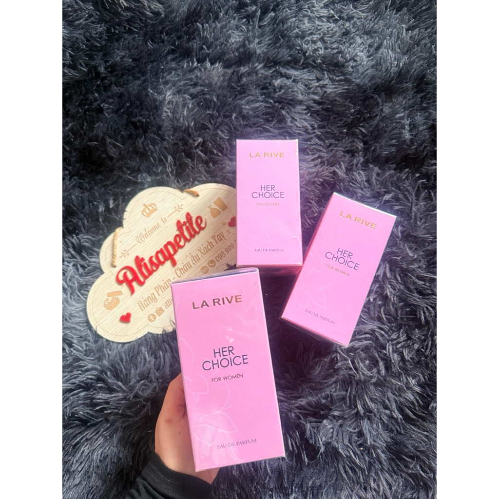 Her Choice by La Rive 90ml - nước hoa nội địa Pháp 🇫🇷 với hương thơm như 𝗠𝗬 𝗪𝗔𝗬 𝗔𝗥𝗠𝗔𝗡𝗜