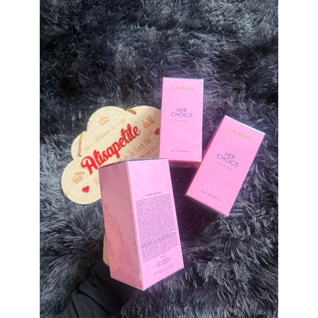 Her Choice by La Rive 90ml - nước hoa nội địa Pháp 🇫🇷 với hương thơm như 𝗠𝗬 𝗪𝗔𝗬 𝗔𝗥𝗠𝗔𝗡𝗜