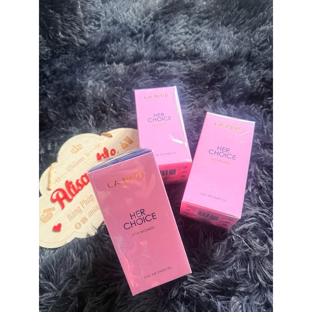 Her Choice by La Rive 90ml - nước hoa nội địa Pháp 🇫🇷 với hương thơm như 𝗠𝗬 𝗪𝗔𝗬 𝗔𝗥𝗠𝗔𝗡𝗜