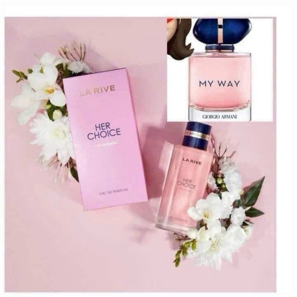 Her Choice by La Rive 90ml - nước hoa nội địa Pháp 🇫🇷 với hương thơm như 𝗠𝗬 𝗪𝗔𝗬 𝗔𝗥𝗠𝗔𝗡𝗜