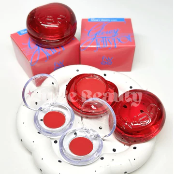 [CHIẾT 0.8g] JC01 - Son Thạch F WEE Môi và Má — Lip & Cheek Glowy Jelly Pot