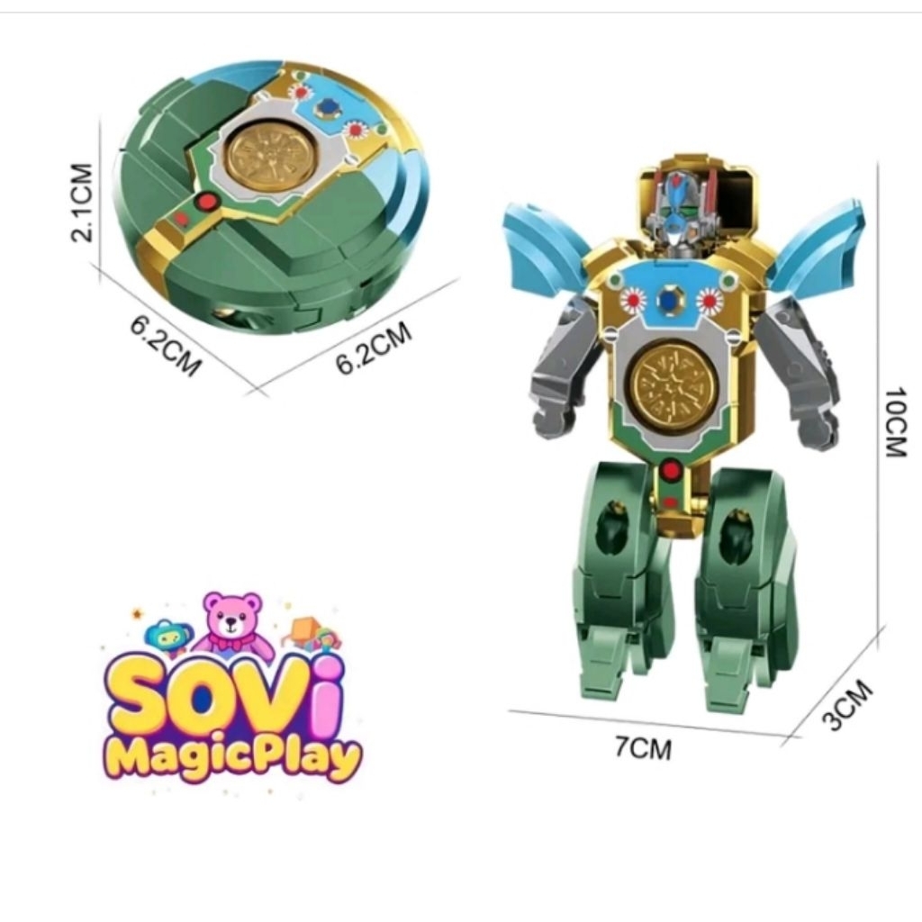 Con quay vừa biến robot vừa quay được , các bạn nam rất thích, làm quà tặng được