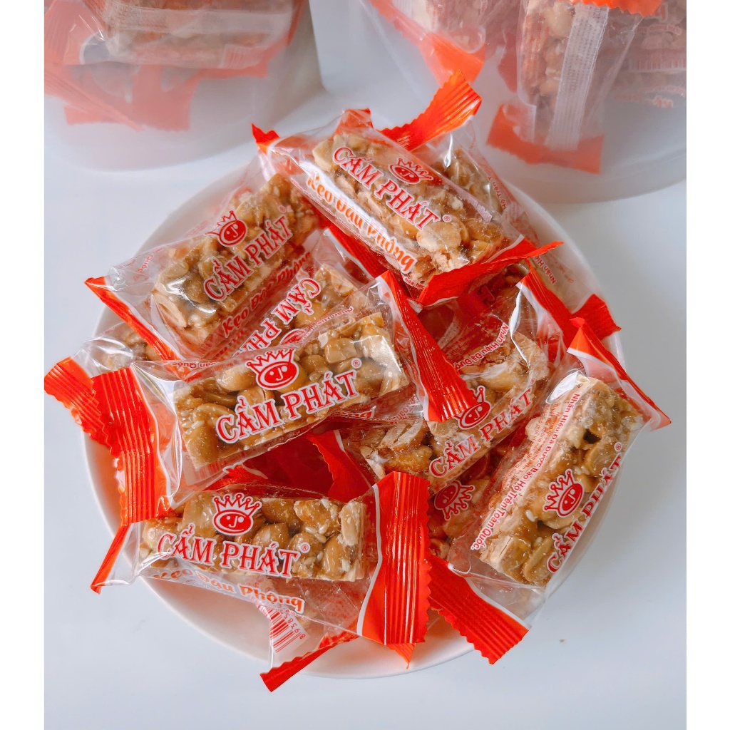 Kẹo thèo lèo Cẩm Phát  Giòn ngon 1Kg/ 500g/200g