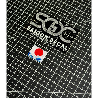 |1 Cái/Bộ/Combo| Sticker Nhựa Nổi Phản Quang HôngDa Mẫu Cờ Nhật Cơn Sóng Dán Ổ KHOÁ, LOGO VUÔNG, ESP