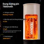 (Có quà tặng) miAir Máy pha cà phê di động tự động, làm nóng trong 4 phút, thích hợp cho cà phê viên nén/cà phê bột. — ảnh 6