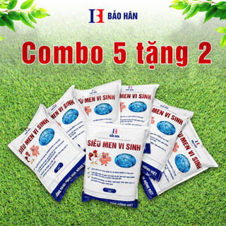 Men Ủ Thức Ăn Chăn Nuôi Bảo Hân gói 1kg | Dành cho Trâu, Bò, Lợn, Gà, Vịt, Ngan, Ngỗng, Tôm, Cua, Cá..