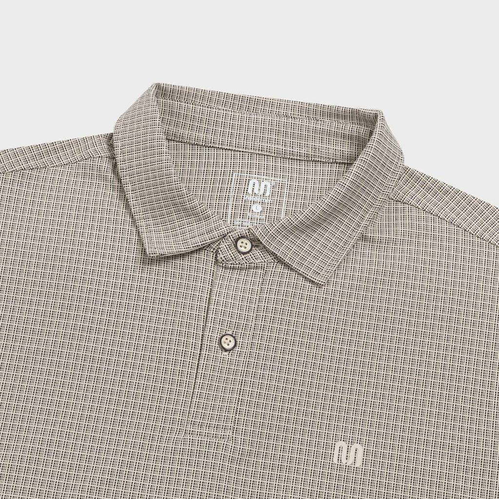Áo Polo ngắn tay nam Insidemen dáng Regular 87% Polyester, 13% Spandex IPS075MAH0